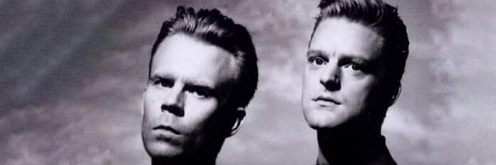 Erasure durante a fase da música “A Little Respect”