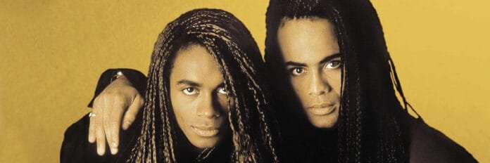 Milli Vanilli em 1989 durante o sucesso da música Girl I’m Gonna Miss You