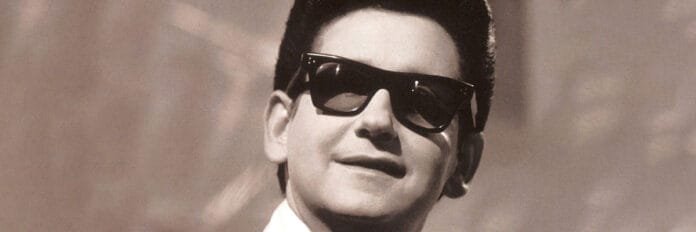 Roy Orbison durante a fase da música You Got It