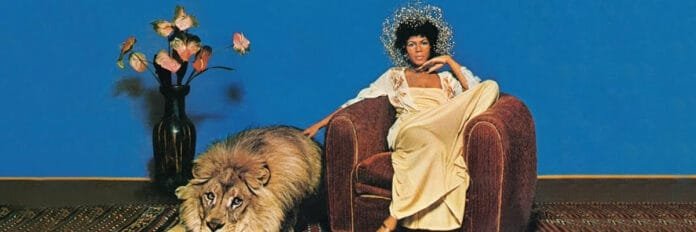 A cantora Minnie Riperton na capa do álbum