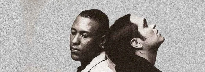 A dupla Charles e Eddie em foto promocional nos anos noventa.