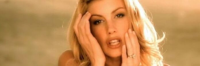 Faith Hill em still do clipe de 