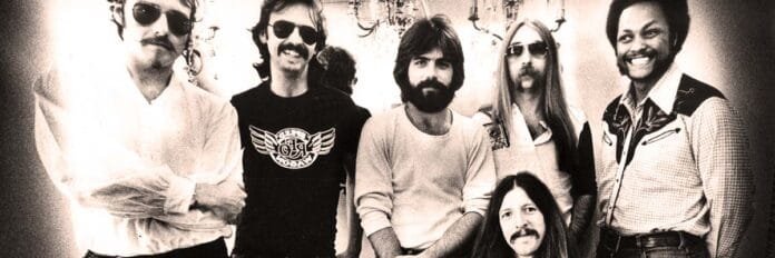 Michael McDonald e Doobie Brothers em 1978 durante a gravação do álbum Minute by Minute, do qual saiu o single 